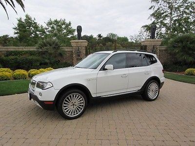 BMW : X3 3.0si 2008 bmw x 3 3.0 si panoramic sunroof heated front rear seats upgraded wheels