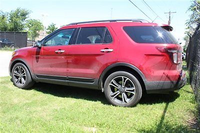 Ford : Explorer 4WD 4dr Sport 4 wd 4 dr sport low miles suv automatic gasoline 3.5 l v 6 cyl ruby red metallic tin