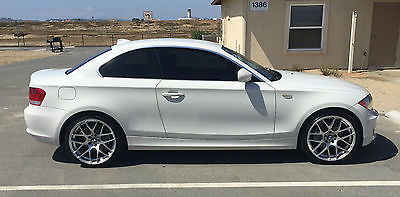 BMW : 1-Series 128i BMW: 2011 128i 2dr Coupe / Alpine White w/black leather / 3 DAY AUCTION ONLY!!!