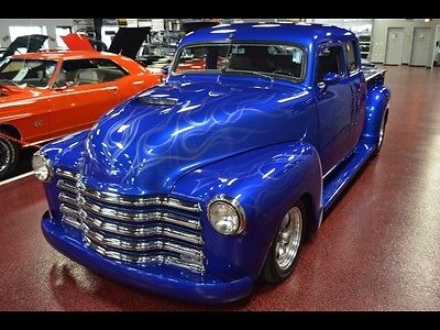 Other Makes 3100 Custom one of a kind extended cab 350 ci blue show quality all metal custom bed