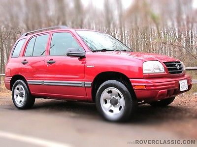 Suzuki : Vitara 4x4 2001 suzuki vitara 4 x 4 63 407 original miles 4 x 4