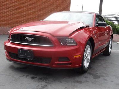 Ford : Mustang Convertible 2013 ford mustang convertible damaged salvage priced to sell perfect summer car