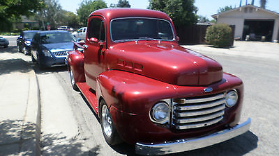 Ford : F-100 PICKUP 1949 ford f 1 pickup truck with 1951 hood 1 2 ton v 8 302 show truck