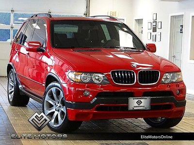 BMW : X5 4.8is 04 bmw x 5 4.8 is sport heated seats pano roof navi gps bluetooth cd changer