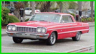 Chevrolet : Impala ORIGINAL RED ON RED SOUTHERN RUST FREE CAR- 1964 original red on red southern rust free car