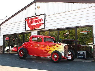 Ford : Other 3-Window street rod 1932 ford 3 window street rod coupe with 3 570 mile showing