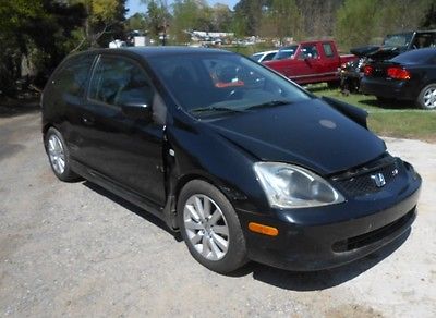 Honda : Civic LIFT BACK 2005 honda civic si v tec engine 5 speed needs body work runs and drives