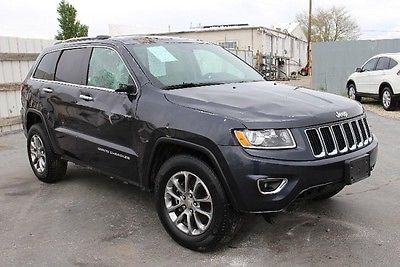 Jeep : Grand Cherokee 4WD Limited 2014 jeep grand cherokee 4 wd limited repairable fixable wrecked damaged save