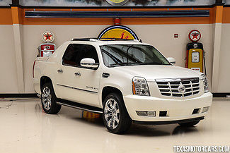 Cadillac : Escalade Base Crew Cab Pickup 4-Door 2008 cadillac escalade ext 1 owner leather sunroof navigation headrest dvd