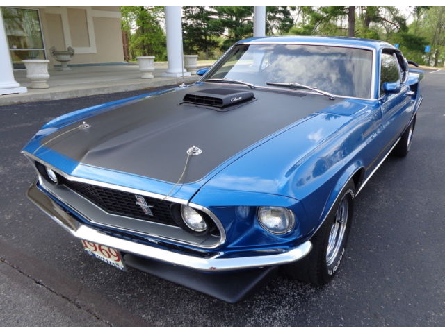 Ford : Mustang R code 4spd! RESTORED 1969 MACH ONE 