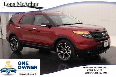 Ford : Explorer Sport 4X4 Navigation Remote Start Heated Leather Certified Pre-Owned 3.5 V6 Ecoboost AWD 4WD Nav 1 Owner Rear Camera