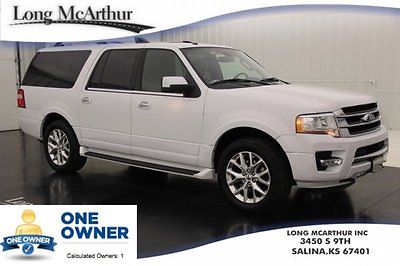 Ford : Expedition EL Limited 4WD Ecoboost Certified Heated Leather 1 owner certified turbo 3.5 v 6 4 x 4 rear camera sony audio sync sony audio