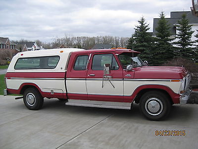 Ford : F-250 F250 CUSTOM SUPERCAB 2 WHEEL DRIVE 1979 ford f 250 supercab 2 wheel drive with only 3 650 original miles