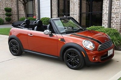 Mini : Cooper Spice Orange Navigation Technology Cold Weather Sport Seats Auto Painted Wheels