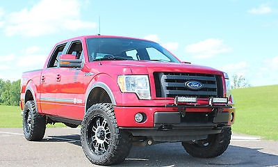 Ford : F-150 FX4 2010 ford f 150 fx 4 supercrew 5.4 l lifted outlaw conversion rigid lights