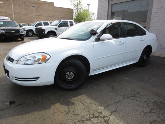 Chevrolet : Impala 4dr Sdn Poli White 9C1 Ex Police 74k Miles Pw Pl Psts Cruise Ex Fed Car Well Maintained
