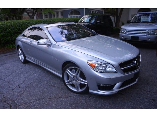 Mercedes-Benz : CL-Class 2dr Cpe CL63 2011 premium cl 63 amg with a 157 275.00 msrp silver 1 owner clean carfax