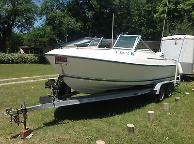 1978 Auqa Sport Boat and Trailer with 1998 150 Hp Ocean Pro Motor