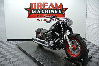 Harley-Davidson : Softail FLS Slim 2013 harley davidson fls softail slim 103 financing red wheels