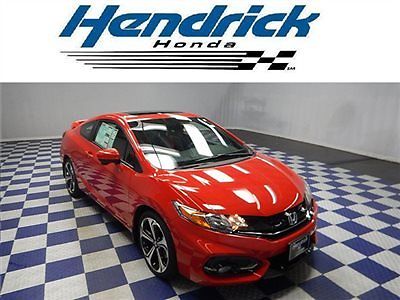 Honda : Civic 2dr Manual Si 2 dr manual si honda civic coupe si new manual gasoline 2.4 l 4 cyl rallye red