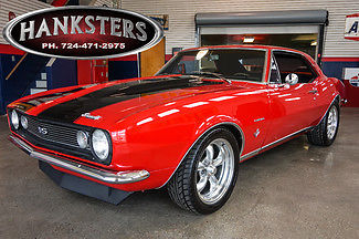 Chevrolet : Camaro SS style 1967 red ss style