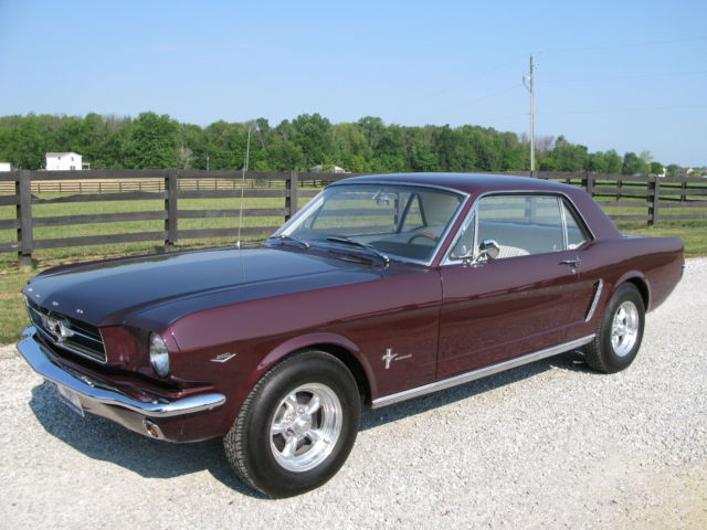 Ford : Mustang Mustang Early 1965 or better Known 1964 1/2 Mustang 260 V8 and 41K Original Miles!!