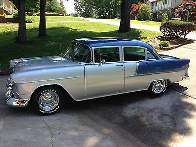 Chevrolet : Bel Air/150/210 Belair 1955 chevrolet belair 4 door chevy awesome running driving many new parts 55