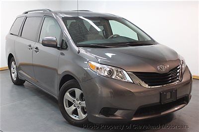 Toyota : Sienna 5dr 8-Passenger Van V6 LE FWD 290 miles factory warranty included navi dual pwr side doors rear air 3 rd row