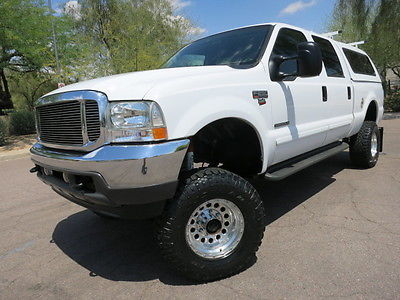 Ford : F-250 Lariat 4X4 7.3 Diesel Crew Cab Short Bed 4WD Leather Navi Lifted 7.3 Diesel Super Duty F-350 02 03 04