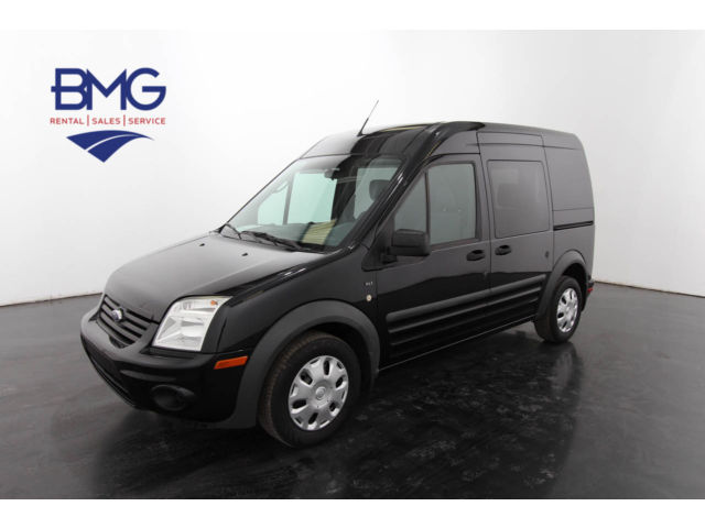 Ford : Transit Connect Commercial 5 passenger plus cargo van black xlt loaded no accidents 1 owner non smoker