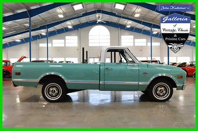 Chevrolet : Other 68 chevrolet c 10 8 long bed 307 v 8 3 speed manual 2 wd custom used