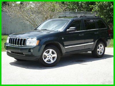 Jeep : Grand Cherokee LIMITED 4X4 4.7L V8 LEATHER SEATS 2005 jeep grand cherokee limited 4.7 l v 8 4 wd 4 x 4 sunroof leather interior