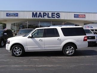 Ford : Expedition Limited 2013 white limited