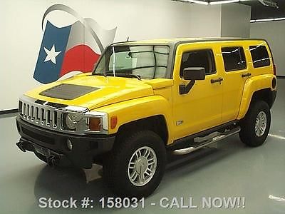 Hummer : H3 2007   4X4 AUTOMATIC LEATHER SIDE STEPS 80K MI 2007 hummer h 3 4 x 4 automatic leather side steps 80 k mi 158031 texas direct auto