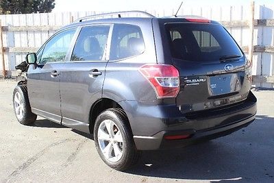 Subaru : Forester Premium 2015 subaru forester premium repairable project wrecked fixable rebuilder save