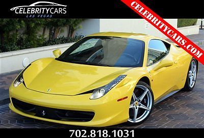 Ferrari : 458 2010 Ferrari 458 Italia Coupe 2010 ferrari 458 italia coupe maintenance service up to date trades welcome