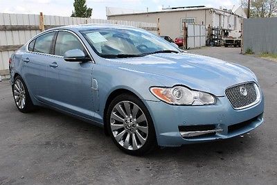 Jaguar : XF Luxury 2010 jaguar xf luxury repairable fixable wrecked damaged save salvage project