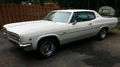 Chevrolet : Caprice classic 1966 chevy caprice 2 dr hardtop with factory 327 and tons of records