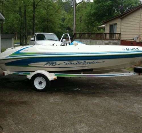 SEA RAY SEA RAYDER BOAT F16 1995 120hp