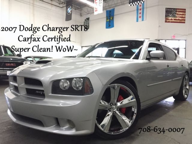 Dodge : Charger SRT8 Fully Loaded Carfax Certified SRT8 w/ Navi Chrome 22's! Super Clean 45+ Pics!