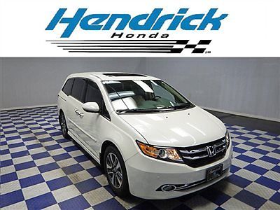 Honda : Odyssey 5dr Touring Elite Honda Odyssey 5dr Touring Elite New Van Automatic Gasoline 3.5L V6 Cyl White Dia