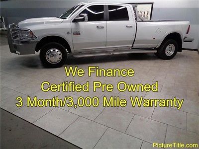 Ram : 3500 Laramie Crew Cab Pickup 4-Door 12 ram 3500 laramie dually leather 4 x 4 diesel navi camera finance texas