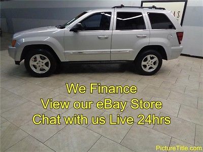 Jeep : Grand Cherokee Limited 05 grand cherokee limited v 8 leather sunroof 1 texas owner carfax we finance