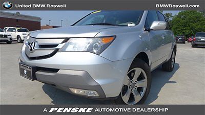 Acura : MDX 4WD 4dr Sport/Entertainment Pkg 4 wd 4 dr sport entertainment pkg suv automatic gasoline 3.7 l v 6 cyl silver