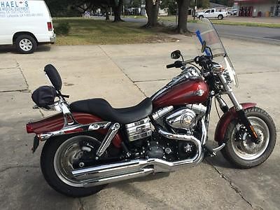 Harley-Davidson : Dyna PRICE DROP! Red Hot Sunglow, PREFECT condition, ONE owner.