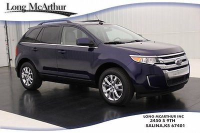 Ford : Edge Limited V6 Heated Leather Sync Sat Radio Limited Certified 3.5 V6 FWD Sony Audio Dual Climate Rear Camera Sync