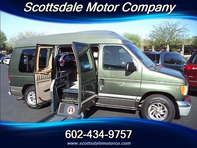 Ford : E-Series Van Wheelchair 2002 ford e 150 wheelchair handicap mobility conversion loaded low miles best buy