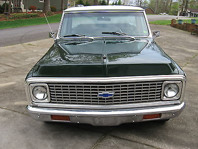 Chevrolet : C-10 Custom Deluxe 10 1972 chevrolet custom deluxe v 8 completely restored