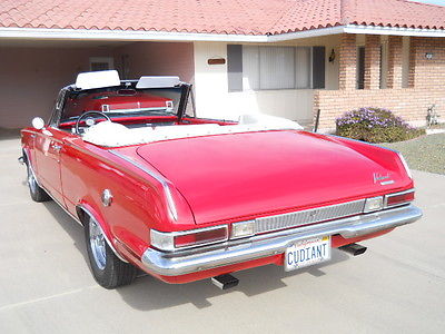 Plymouth : Other 2-dr convertible 1963 plymouth cudiant valiant