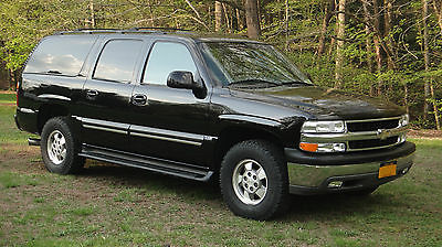 Chevrolet : Suburban LT 2001 chevrolet suburban 1500 lt sport utility 4 door 5.3 l